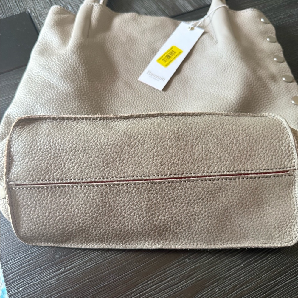 Hammitt Women's Oliver Medium Brushed Leather Tote Bag - Picture 7 of 8